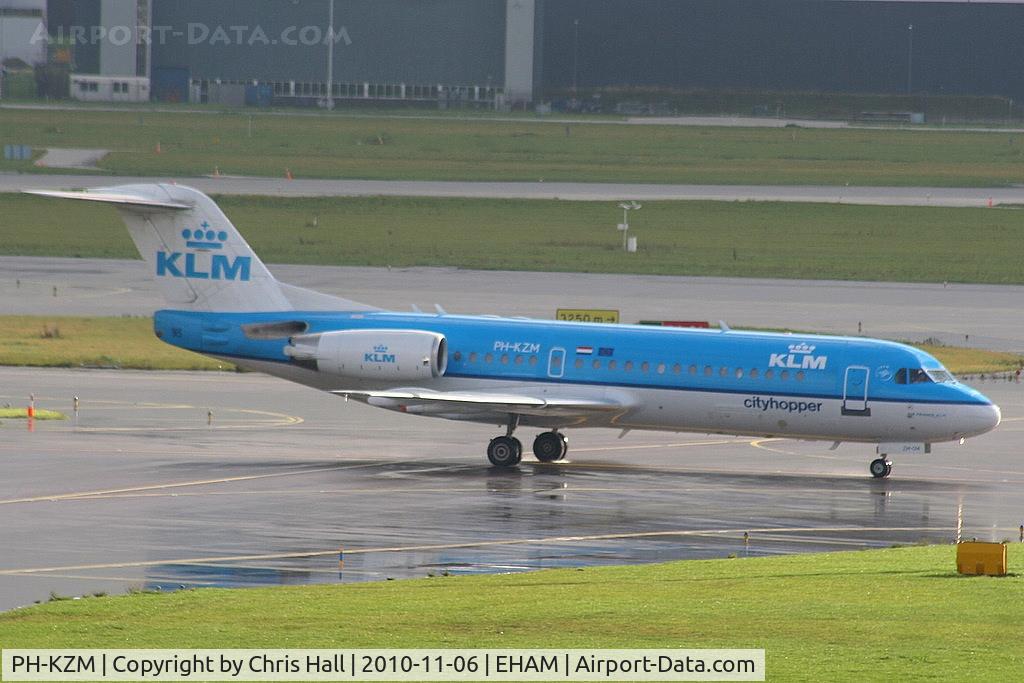 PH-KZM, 1995 Fokker 70 (F-28-0070) C/N 11561, KLM Cityhopper