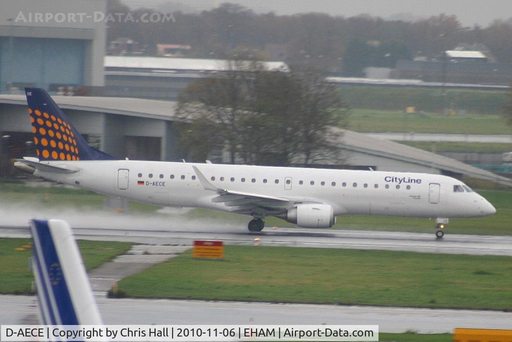 D-AECE, 2010 Embraer 190LR (ERJ-190-100LR) C/N 19000341, Lufthansa Cityline