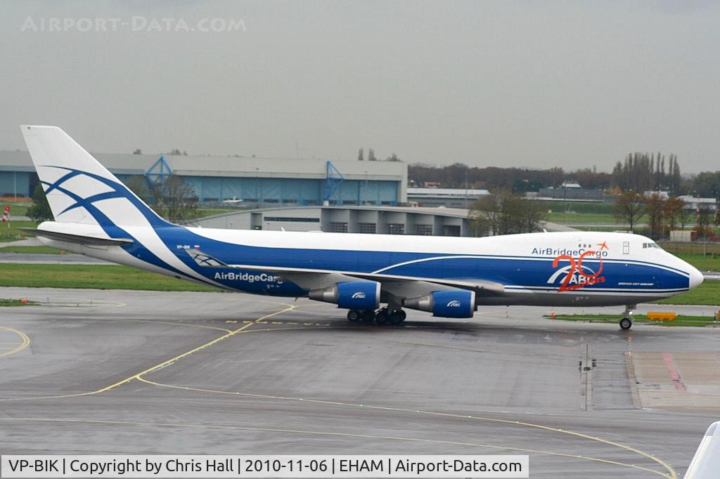 VP-BIK, 2008 Boeing 747-46NF/ER/SCD C/N 35421, AirBridge Cargo Airlines