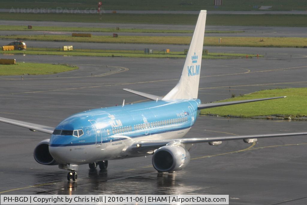 PH-BGD, 2008 Boeing 737-7K2 C/N 30366, KLM Royal Dutch Airlines