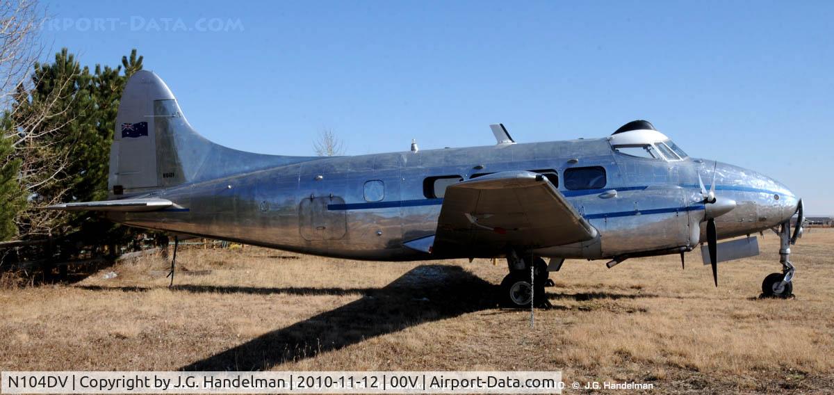 N104DV, 1961 De Havilland DH-104 Dove 6 C/N 04514, Dove in Colorado