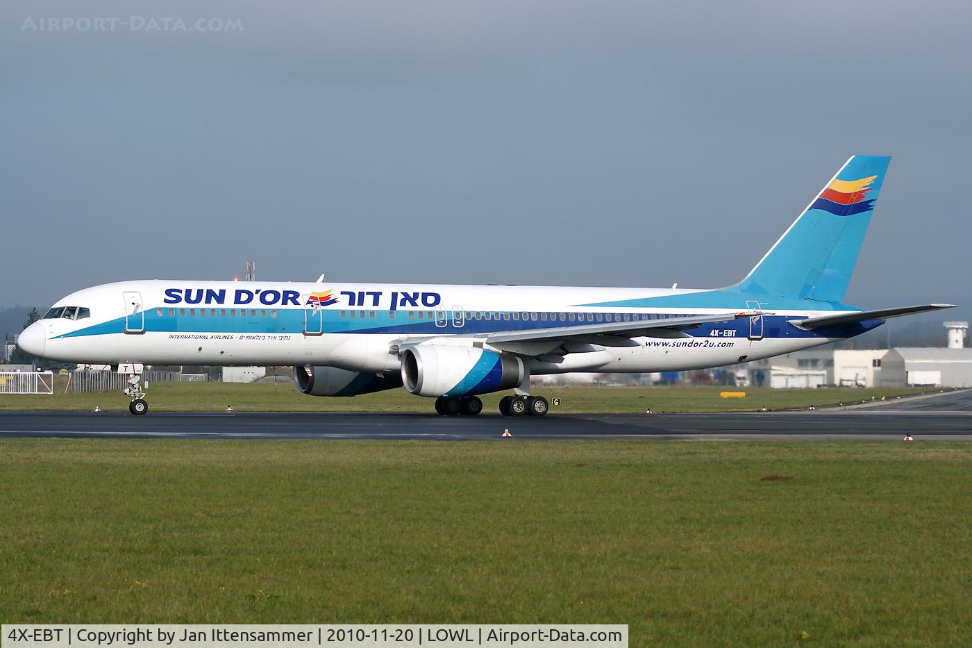 4X-EBT, 1991 Boeing 757-258/ER C/N 25036/356, 4X-EBT @ Linz Airport