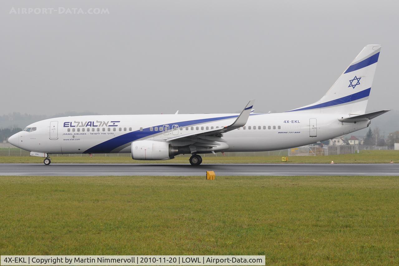 4X-EKL, 2009 Boeing 737-85P C/N 35478, El Al Airlines
