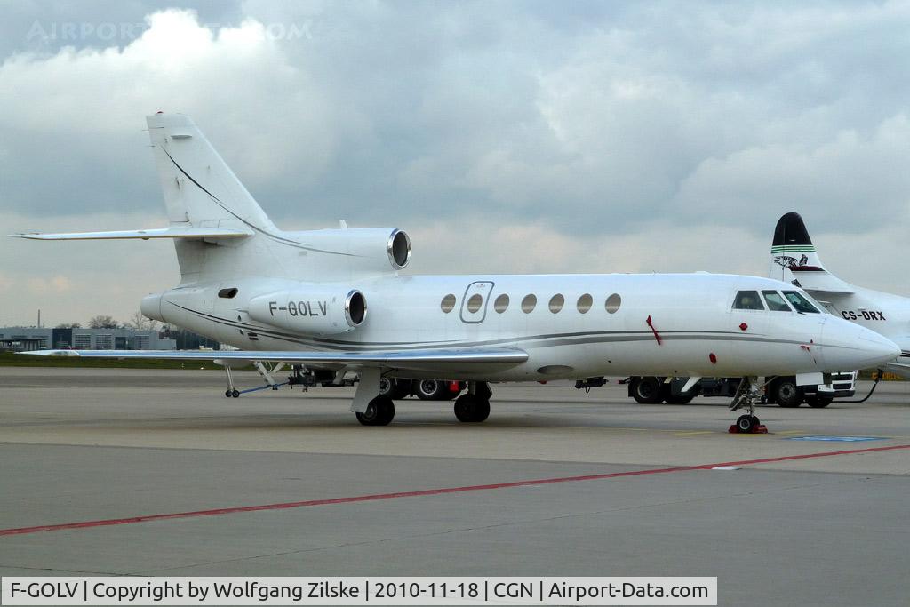 F-GOLV, 1991 Dassault Falcon 50 C/N 215, visitor