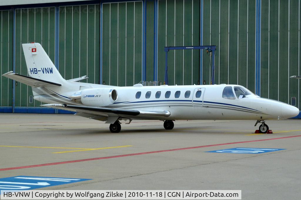 HB-VNW, 1998 Cessna 560 Citation Ultra C/N 560-0457, visitor