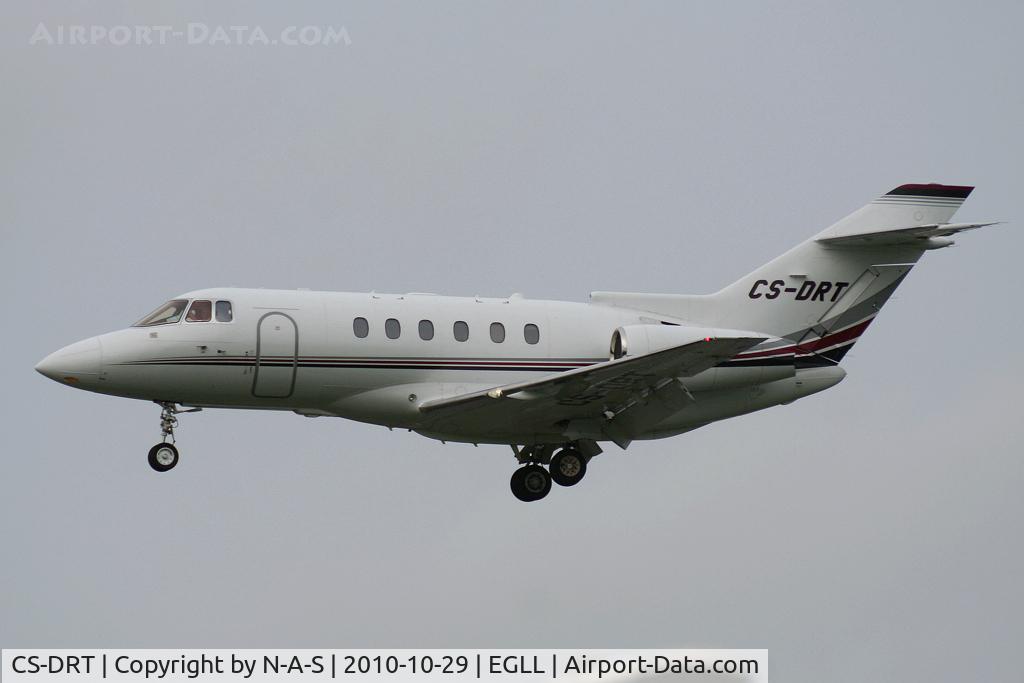 CS-DRT, 2006 Raytheon Hawker 800XP C/N 258802, Arriving 27L