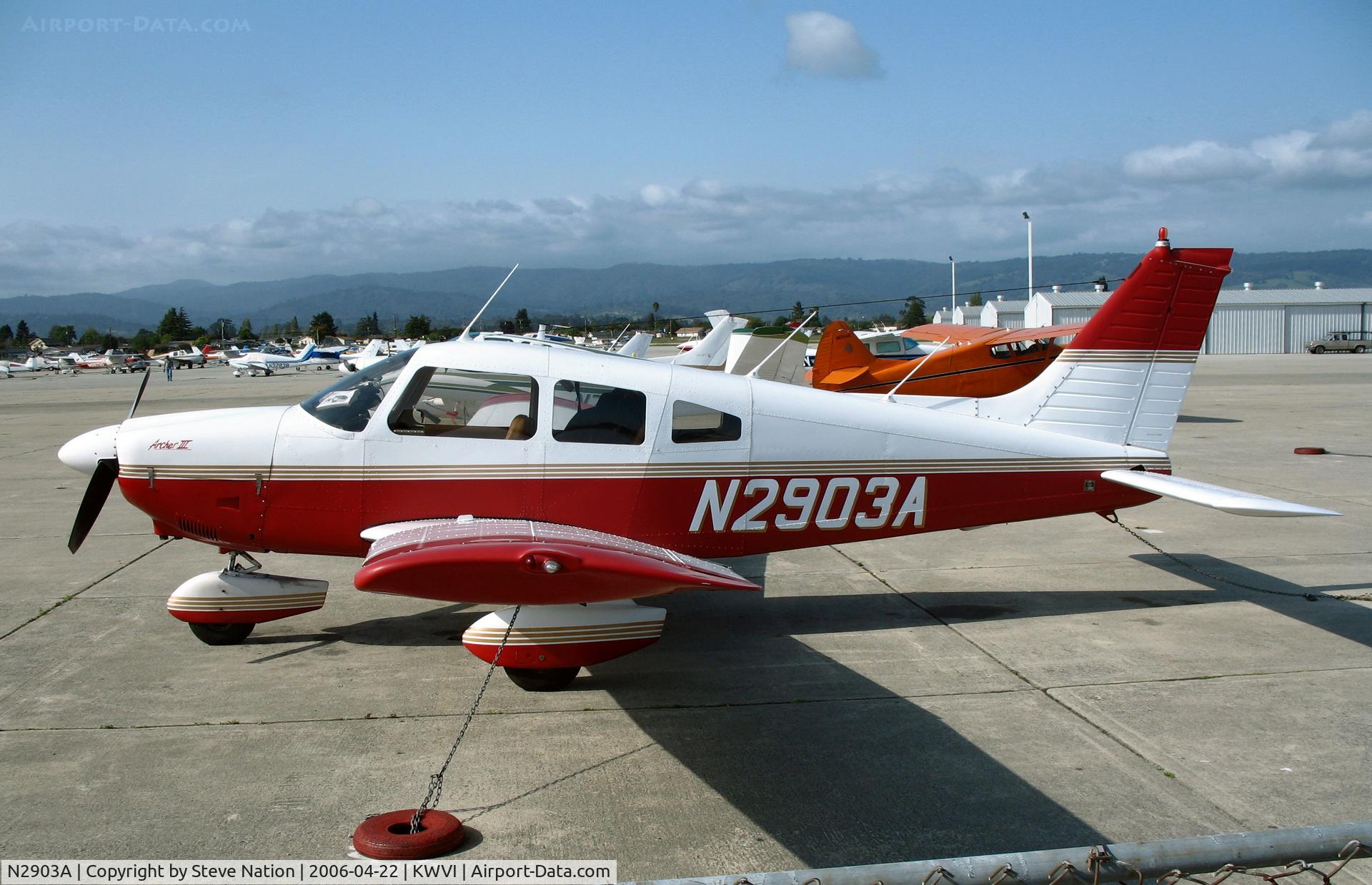 N2903A, Piper PA-28-181 C/N 28-7990541, Piper PA-28-181 @ Watsonville, CA
