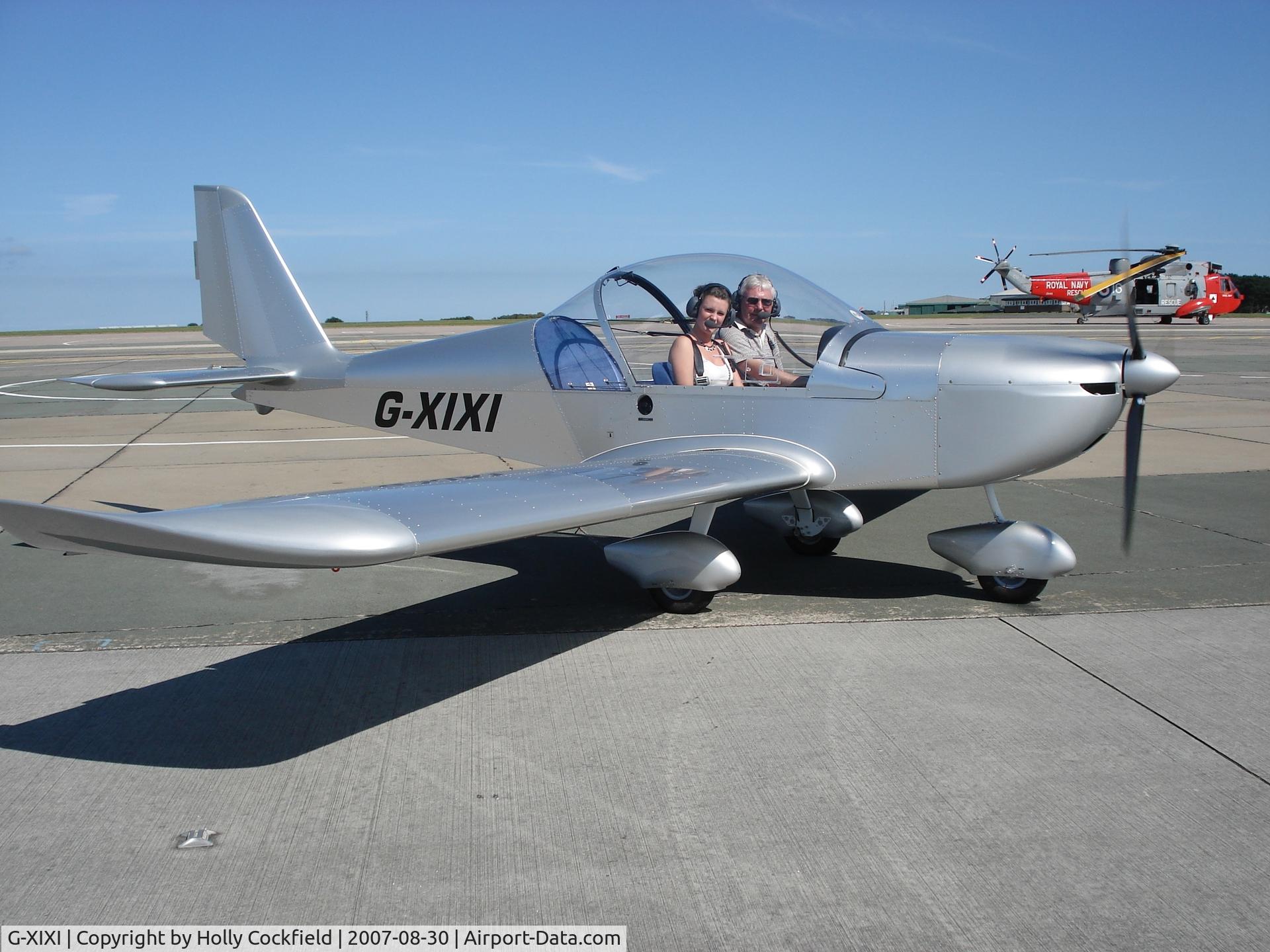 G-XIXI, 2007 Cosmik EV-97 TeamEurostar UK C/N 2938, G-XIXI at RNAS Culdrose in Cornwall, England
