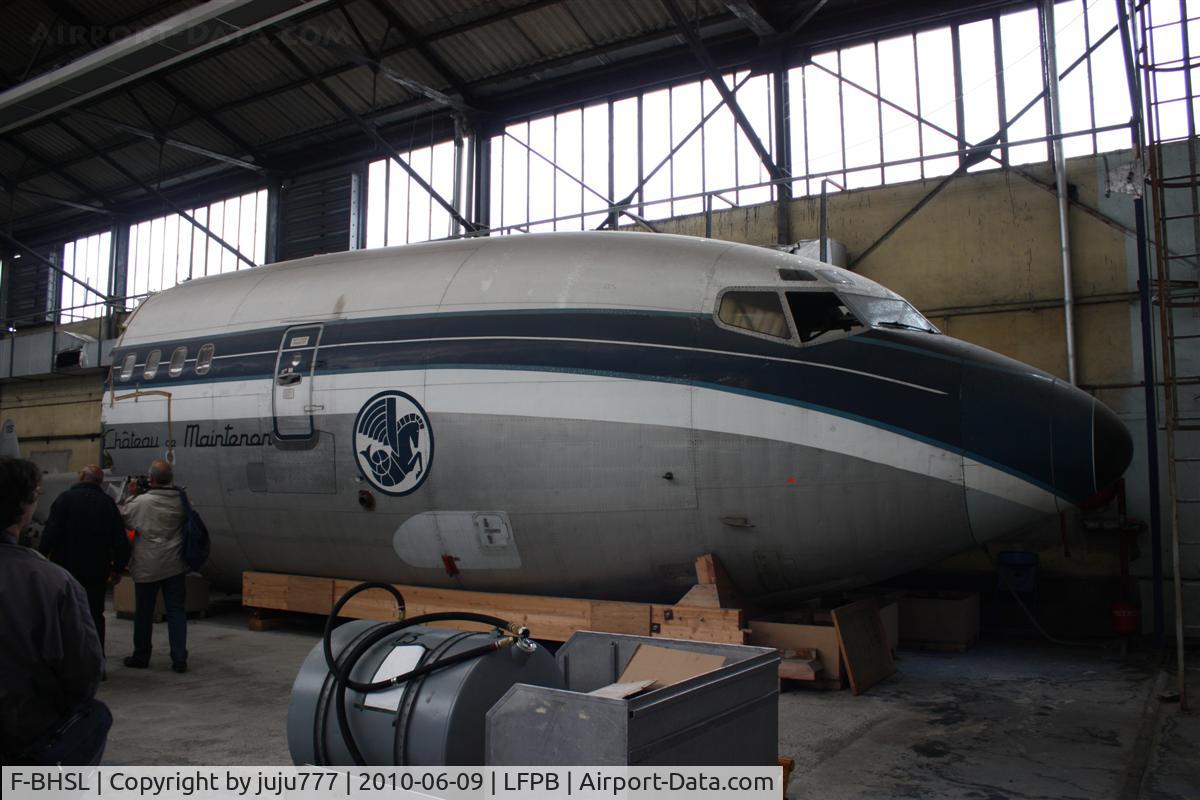F-BHSL, 1960 Boeing 707-328B C/N 17919, nose preserved at Musée de l'air et de l'espace of Le Bourget