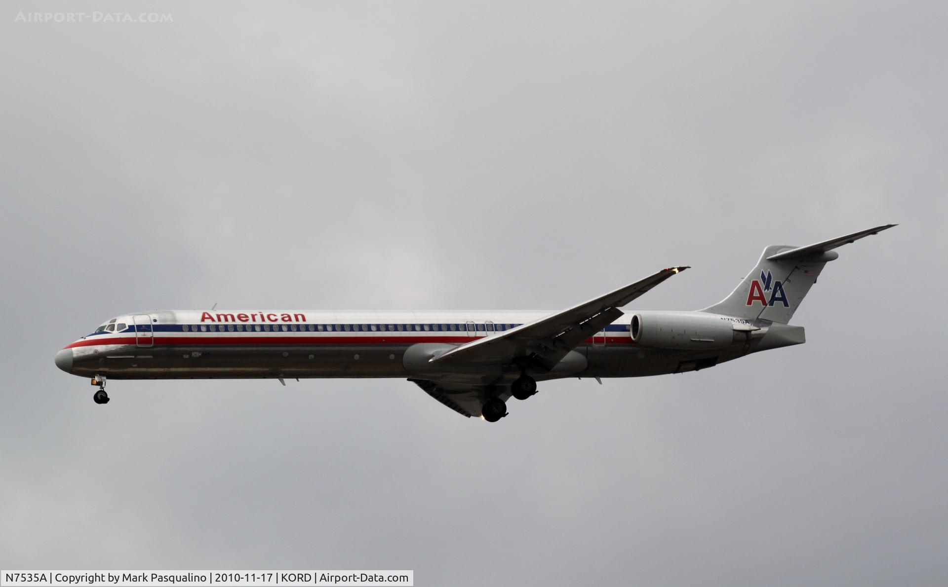 N7535A, 1990 McDonnell Douglas MD-82 (DC-9-82) C/N 49989, MD-82