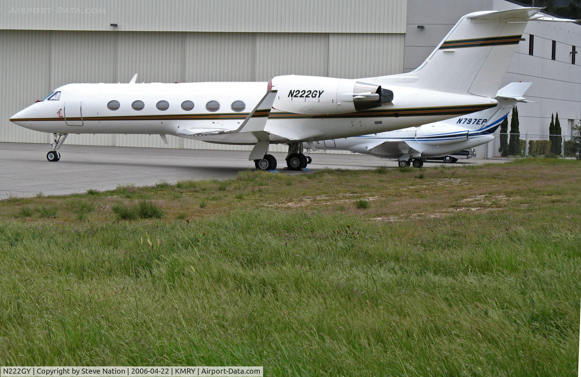 N222GY, 1990 Gulfstream Aerospace G-IV C/N 1142, 1990 Gulfstream G-IV @ Monterey Peninsula Airport, CA