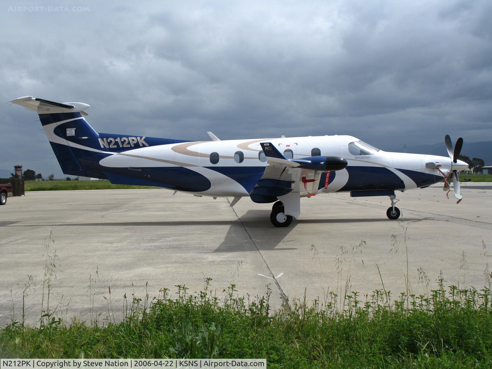 N212PK, 2005 Pilatus PC-12/45 C/N 668, Ponderosa Technology Ventures (San Martin, CA 2005 Pilatus PC-12/45  @ Salinas Municipal Airport, CA