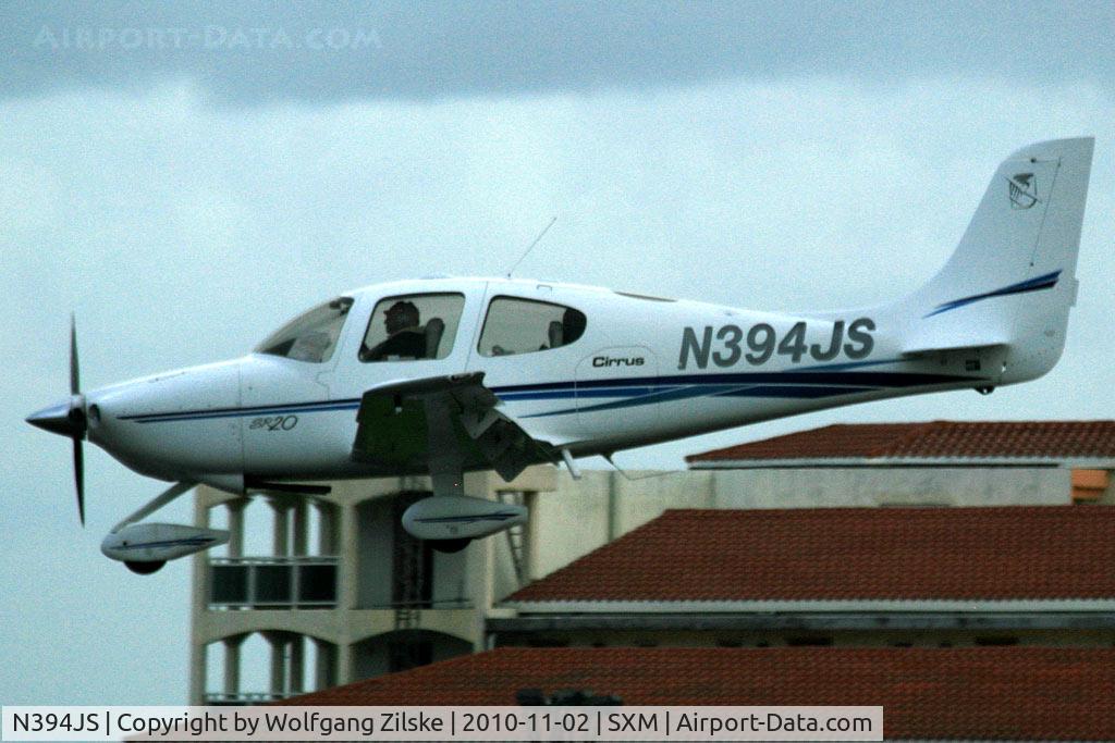 N394JS, 2002 Cirrus SR20 C/N 1234, visitor