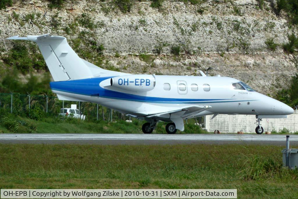 OH-EPB, 2010 Embraer EMB-500 Phenom 100 C/N 50000201, Deliveryflight