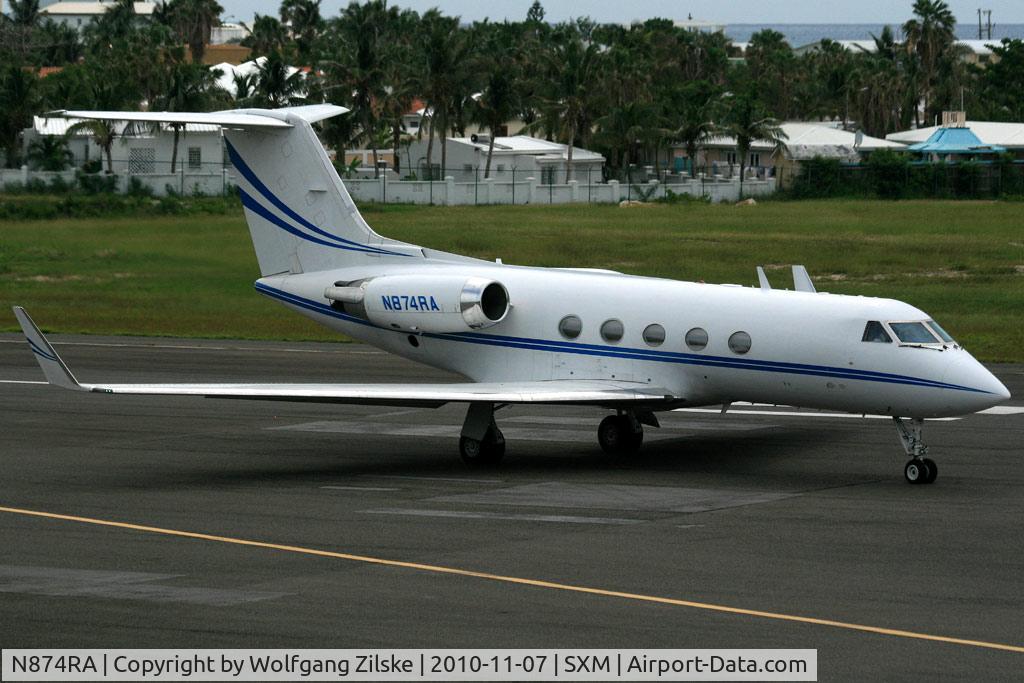 N874RA, 1982 Gulfstream American G-1159A Gulfstream III C/N 361, visitor