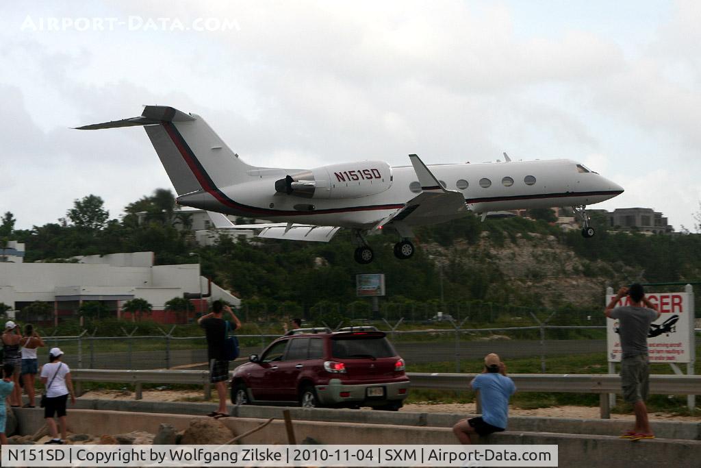 N151SD, 1994 Gulfstream Aerospace G-IV C/N 1249, visitor