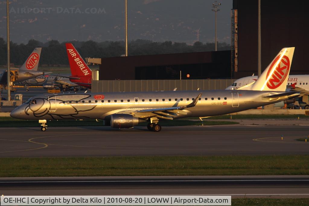 OE-IHC, 2010 Embraer 190LR (ERJ-190-100LR) C/N 19000349, NLY [HG] flyNiki