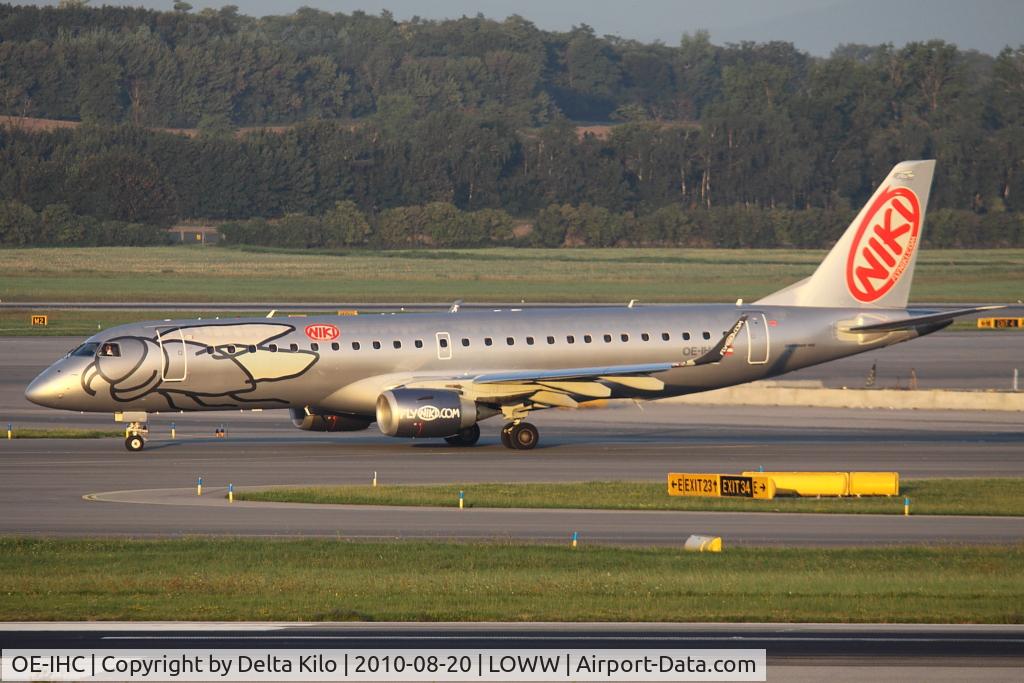 OE-IHC, 2010 Embraer 190LR (ERJ-190-100LR) C/N 19000349, NLY [HG] flyNiki