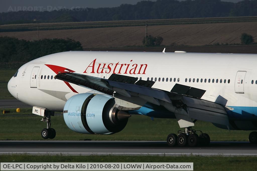OE-LPC, 2002 Boeing 777-2Z9/ER C/N 29313, AUA [OS] Austrian Airlines
