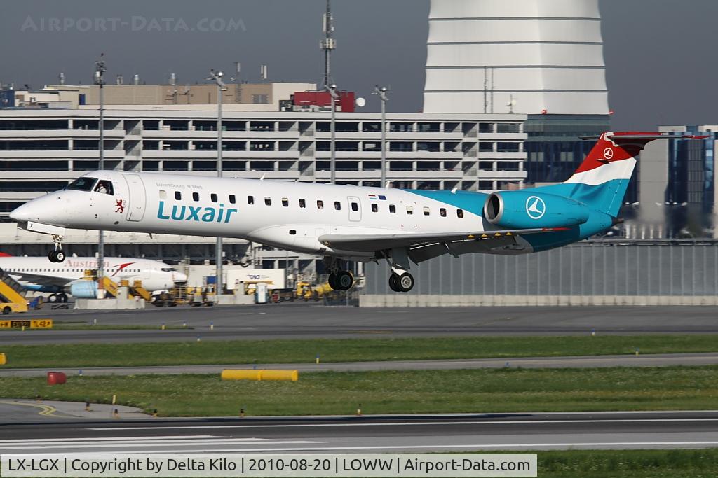 LX-LGX, 1999 Embraer EMB-145LU (ERJ-145LU) C/N 145147, LGL [LG] Luxair