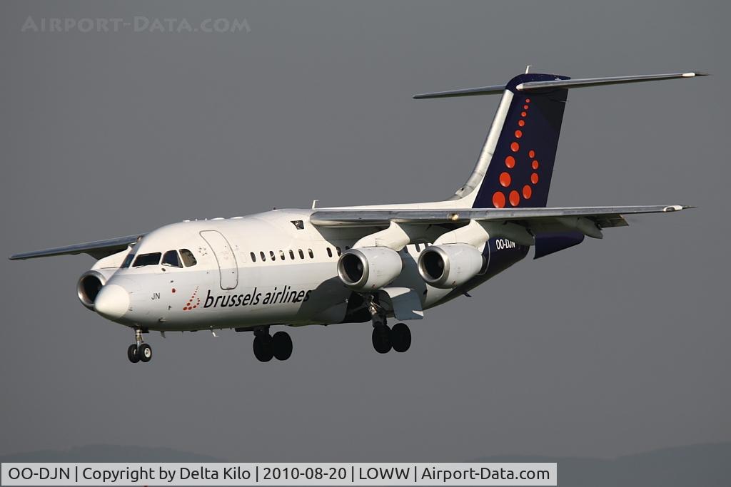 OO-DJN, 1995 British Aerospace Avro 146-RJ85 C/N E.2275, BEL [SN] Brussels Airlines