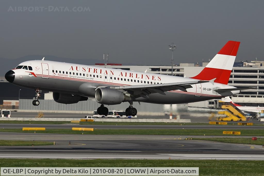 OE-LBP, 1998 Airbus A320-214 C/N 797, AUA [OS] Austrian Airlines
