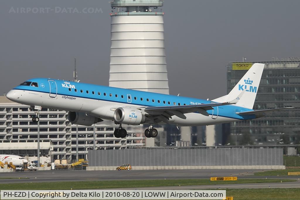 PH-EZD, 2009 Embraer 190LR (ERJ-190-100LR) C/N 19000279, KLC [WA] KLM Cityhopper