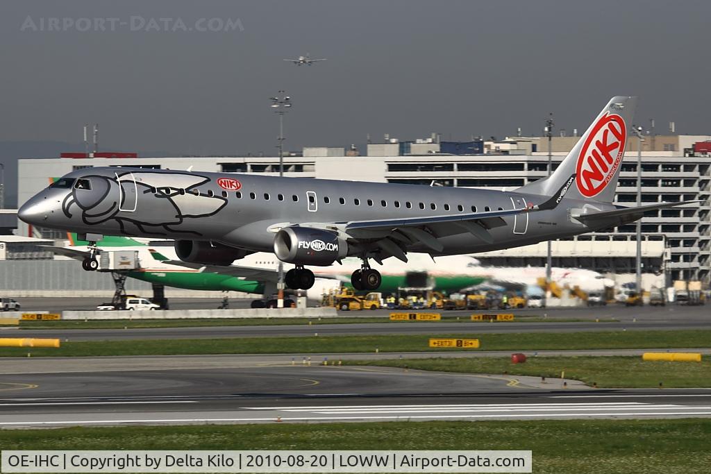 OE-IHC, 2010 Embraer 190LR (ERJ-190-100LR) C/N 19000349, NLY [HG] flyNiki