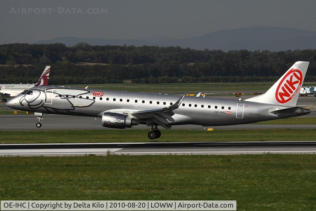 OE-IHC, 2010 Embraer 190LR (ERJ-190-100LR) C/N 19000349, NLY [HG] flyNiki