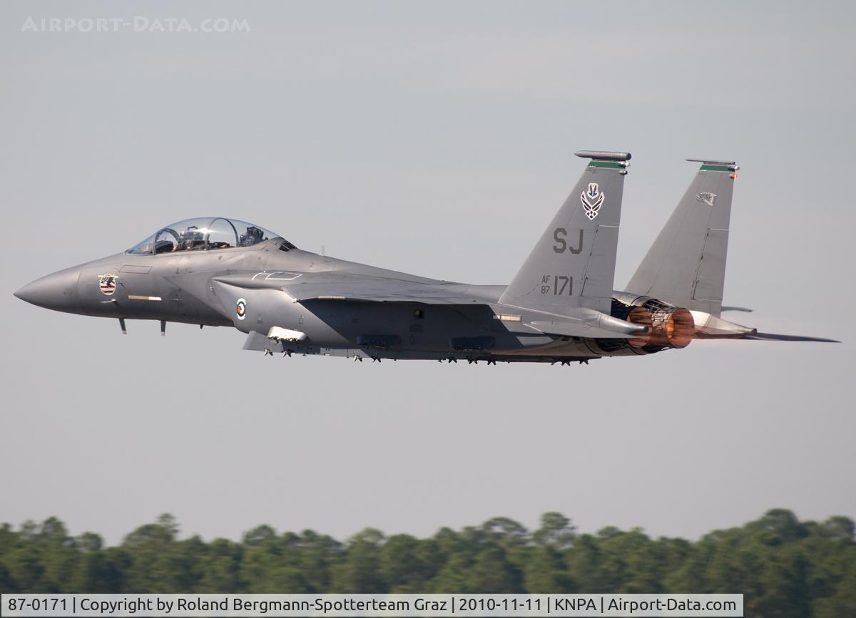 87-0171, 1987 McDonnell Douglas F-15E Strike Eagle C/N 1036/E011, Boeing F-15E
