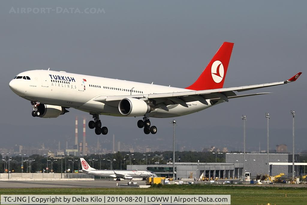TC-JNG, 2002 Airbus A330-202 C/N 504, THY [TK] Turkish Airlines