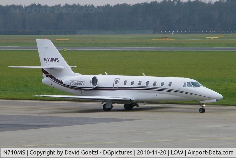N710MS, 2007 Cessna 680 Citation Sovereign C/N 680-0162, Business flight.