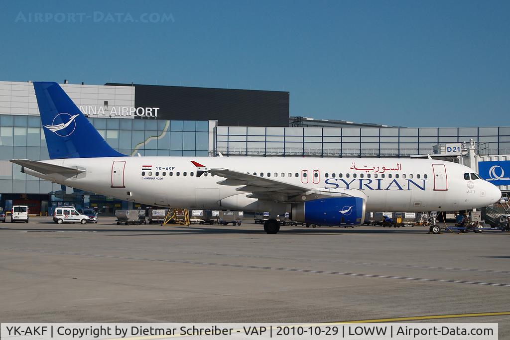 YK-AKF, 1999 Airbus A320-232 C/N 1117, Syrian Airbus 320