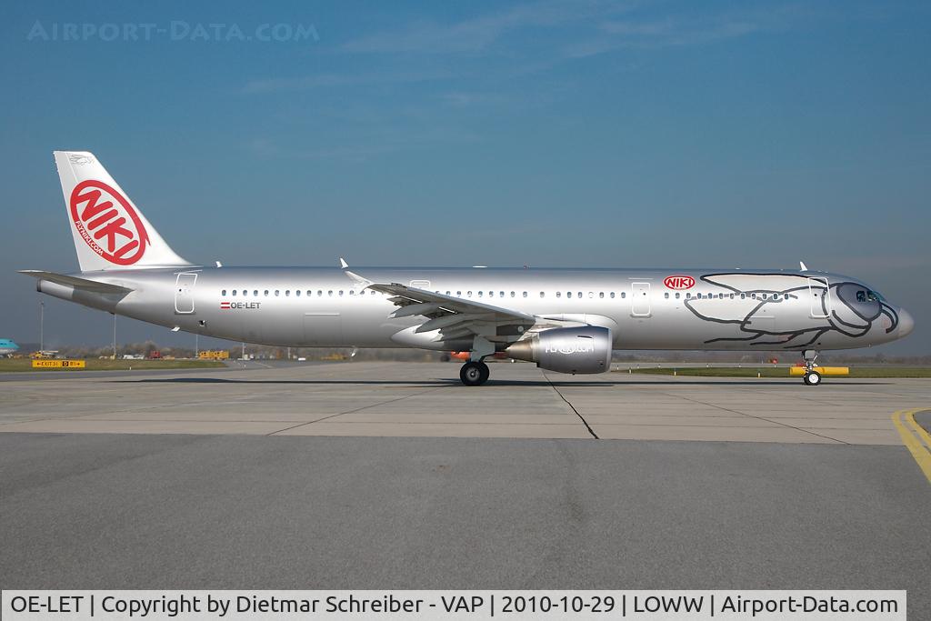 OE-LET, 2009 Airbus A321-211 C/N 3830, Flyniki AIrbus 321