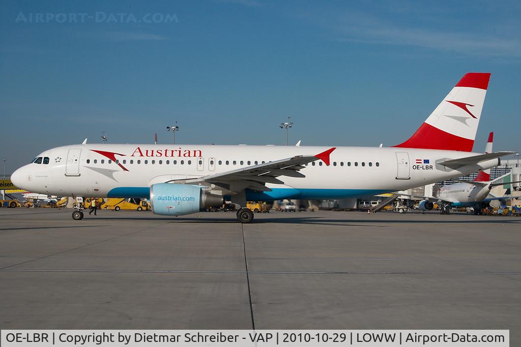 OE-LBR, 2000 Airbus A320-214 C/N 1150, Austrian Airlines Airbus 320
