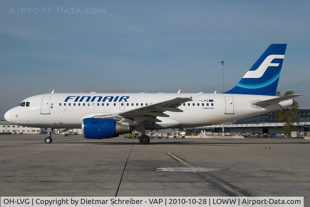 OH-LVG, 2003 Airbus A319-112 C/N 1916, Finnair Airbus 319