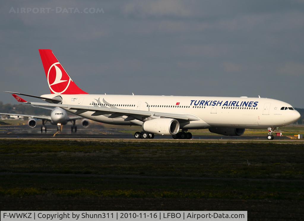 F-WWKZ, 2010 Airbus A330-343X C/N 1170, C/n 1170 - To be TC-JNJ
