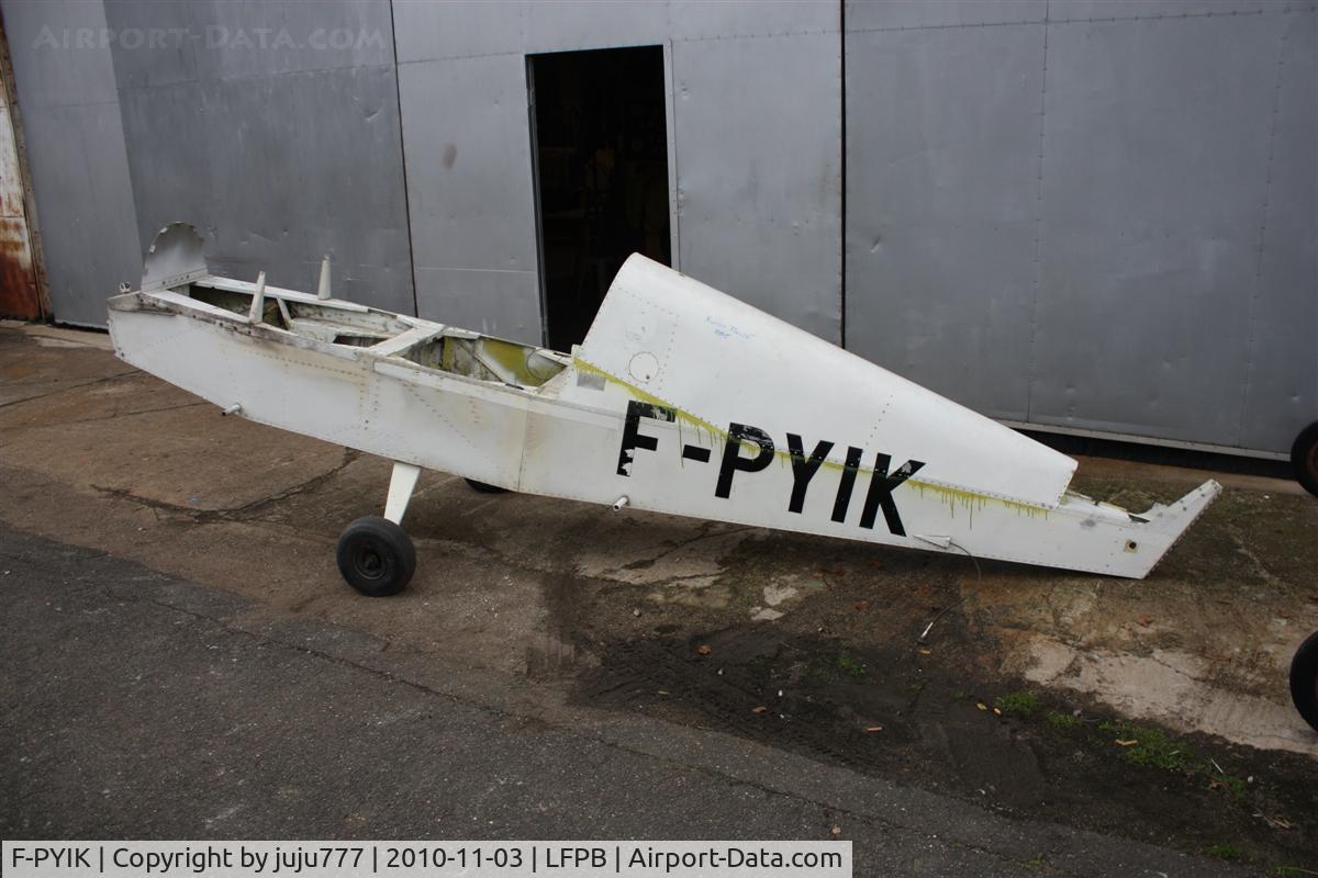 F-PYIK, Pottier P-170S C/N 004, on restoration at Le Bourget