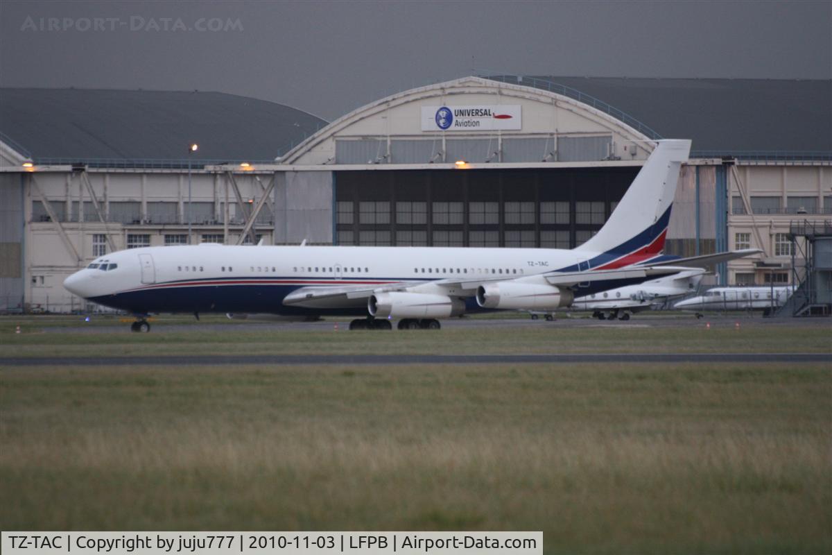 TZ-TAC, 1974 Boeing 707-3L6B C/N 21049, new peint