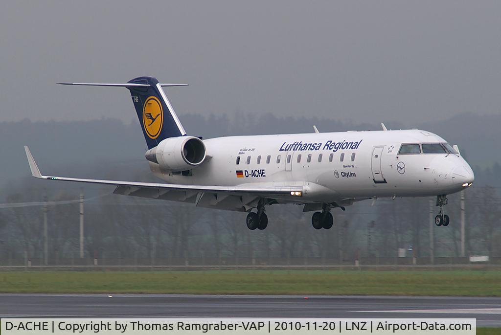 D-ACHE, 2000 Canadair CRJ-200LR (CL-600-2B19) C/N 7407, Lufthansa Cityline Canadair Regionaljet