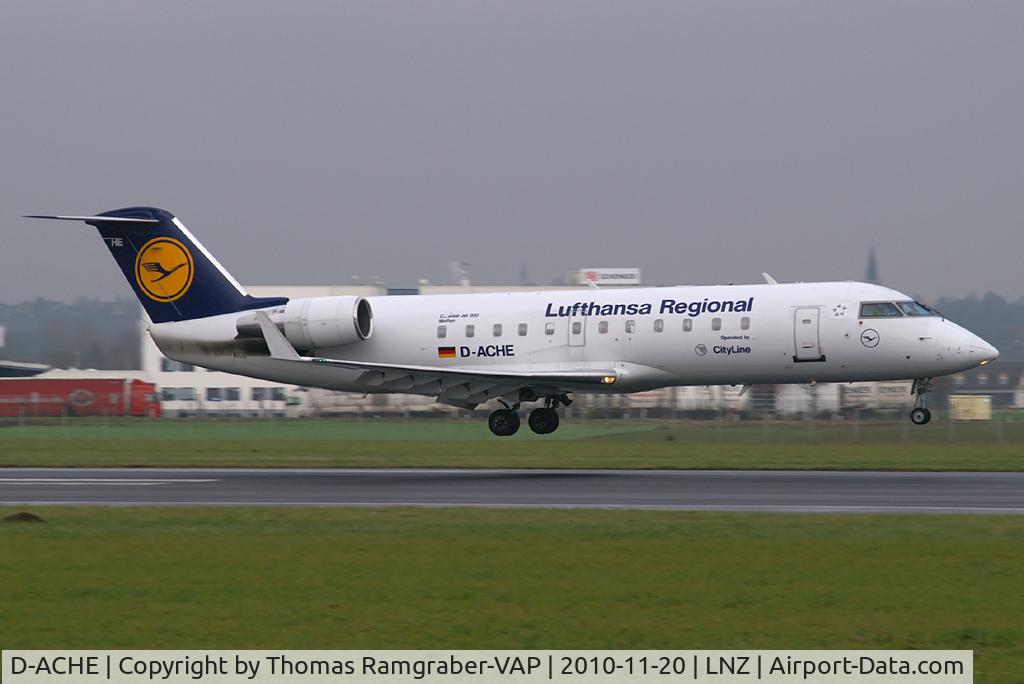 D-ACHE, 2000 Canadair CRJ-200LR (CL-600-2B19) C/N 7407, Lufthansa Cityline Canadair Regionaljet