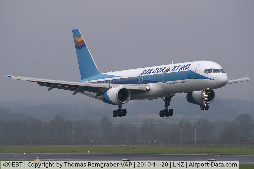 4X-EBT, 1991 Boeing 757-258/ER C/N 25036/356, Sun D`Or Boeing 757-200