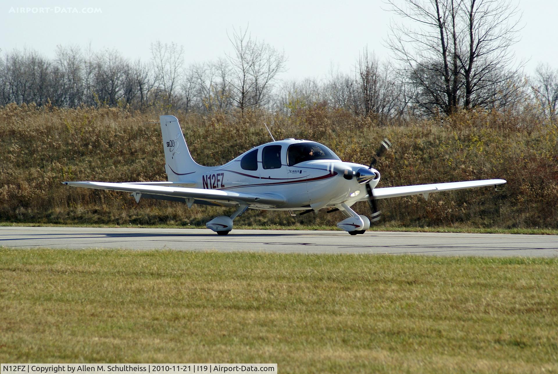 N12FZ, 2006 Cirrus SR20 C/N 1670, Cirrus Design Corp SR20