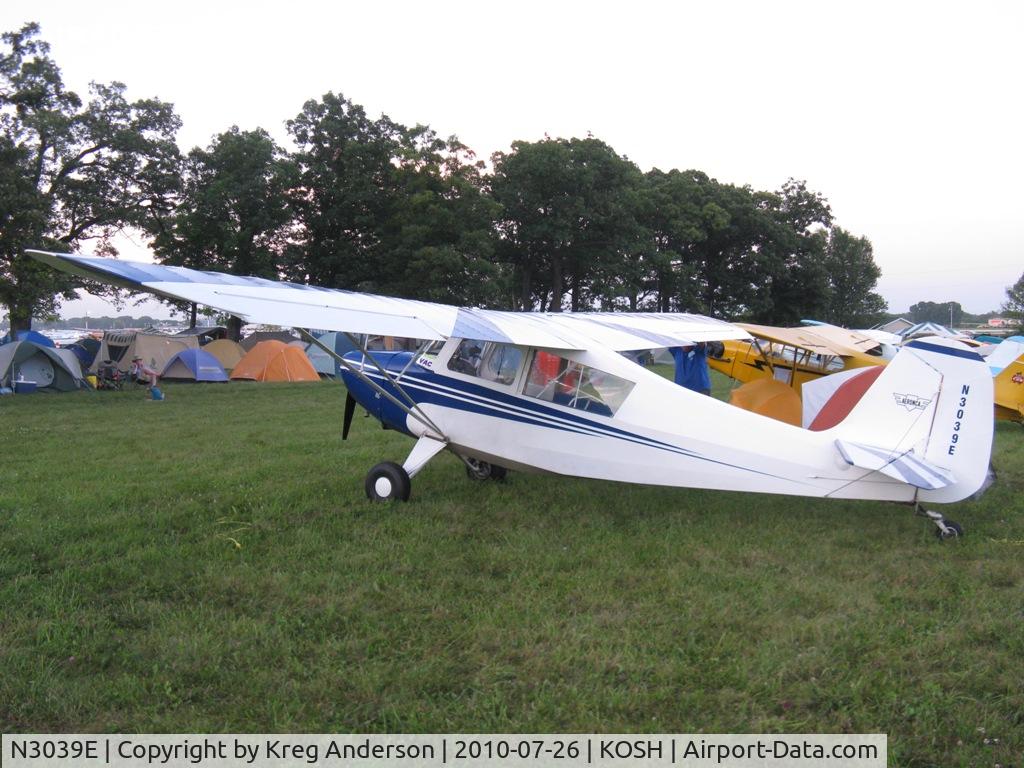 N3039E, 1946 Aeronca 7AC Champion C/N 7AC-6625, EAA AirVenture 2010