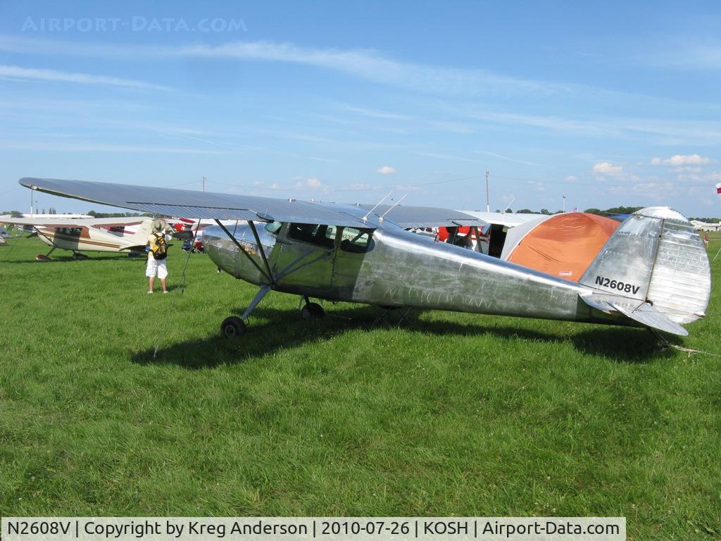 N2608V, 1948 Cessna 170 C/N 18118, EAA AirVenture 2010