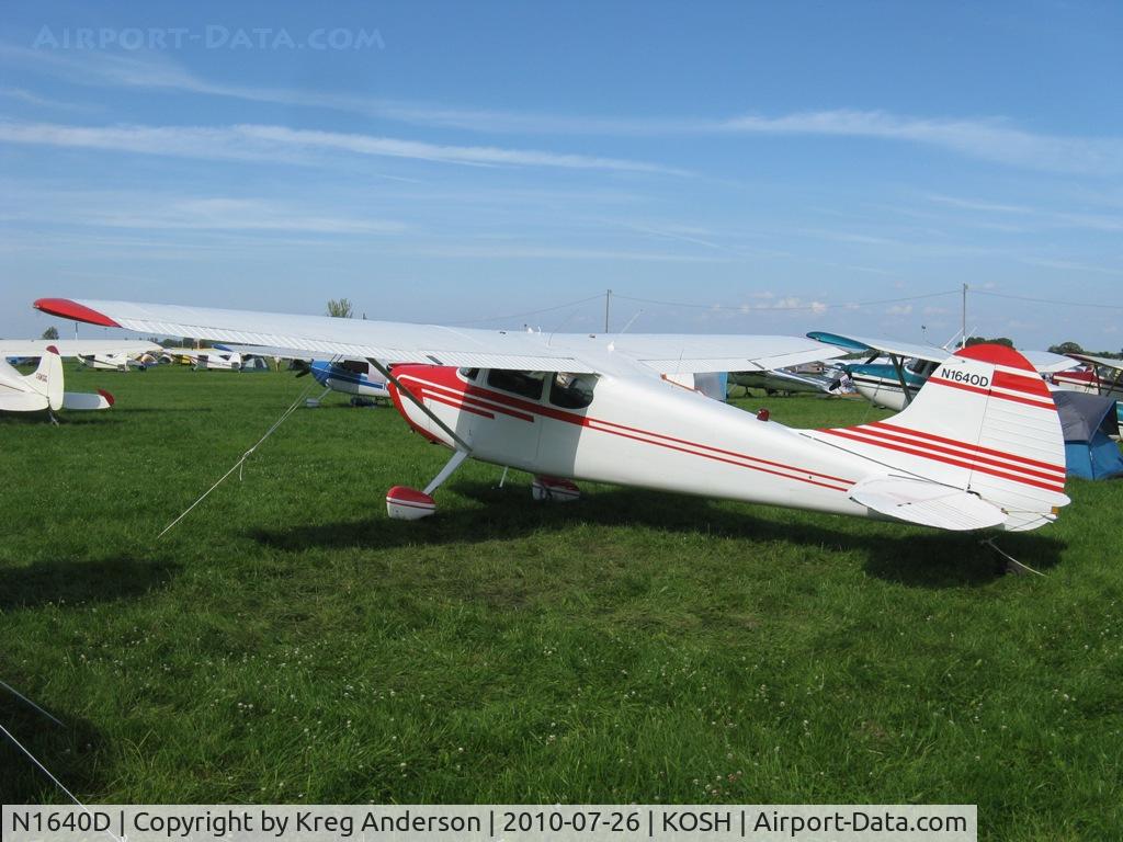 N1640D, 1952 Cessna 170B C/N 20282, EAA AirVenture 2010