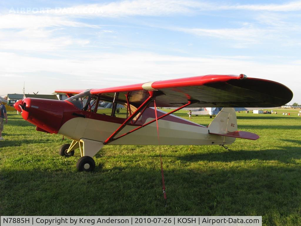 N7885H, 1946 Piper PA-12 Super Cruiser C/N 12-788, EAA AirVenture 2010