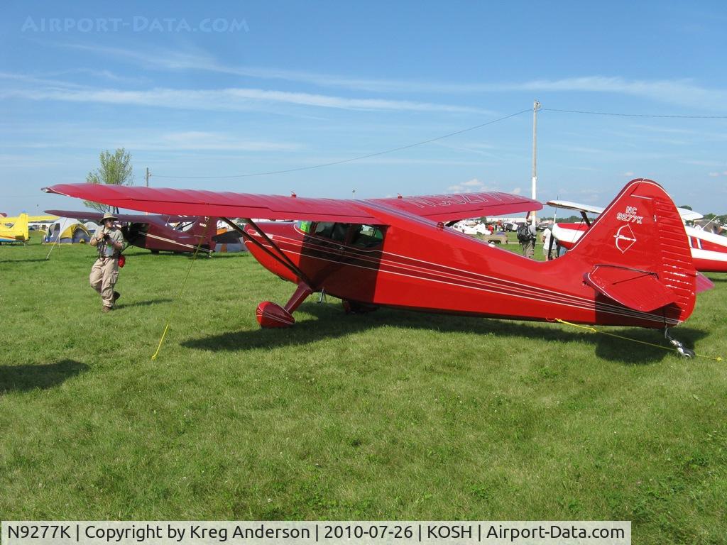 N9277K, 1947 Stinson 108-2 Voyager C/N 108-2277, EAA AirVenture 2010