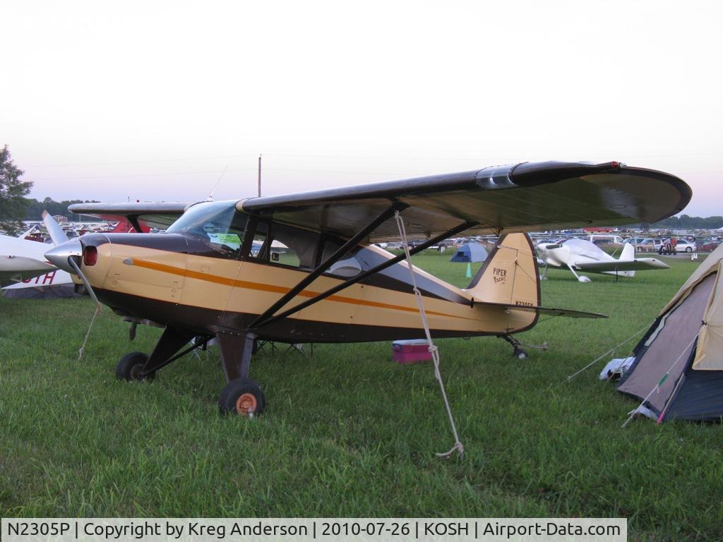N2305P, 1955 Piper PA-22-150 C/N 22-2716, EAA AirVenture 2010