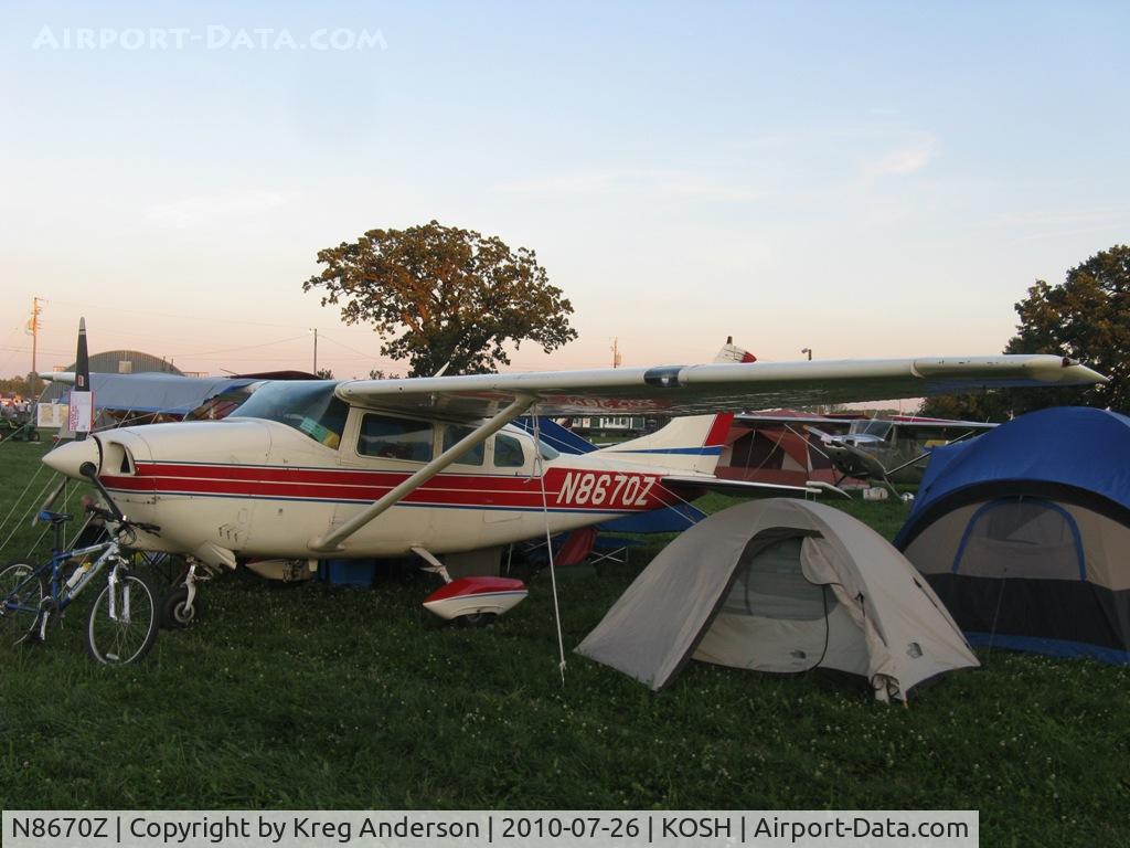 N8670Z, 1968 Cessna TP206C Turbo Super Skylane C/N P206-0470, EAA AirVenture 2010